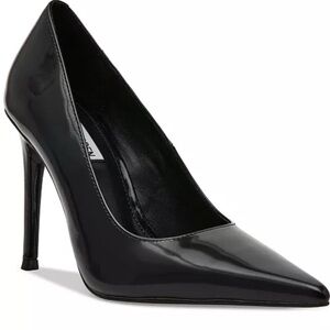 Steve Madden Glossy Black Heels